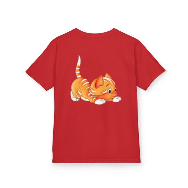 Quality Genesis Apparels Unisex-Fun Kids Heavy Cotton™ Tee - Playful Kitty Design for Every Occasion - Image 83