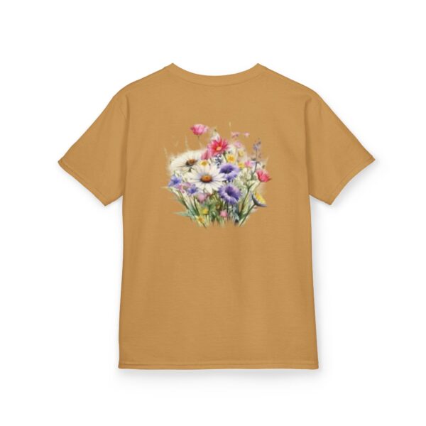 High Quality Genesis Apparels Unisex-Fun Kids Heavy Cotton™ Tee - Flowers (1) Playful Design for Every Occasion - Image 42