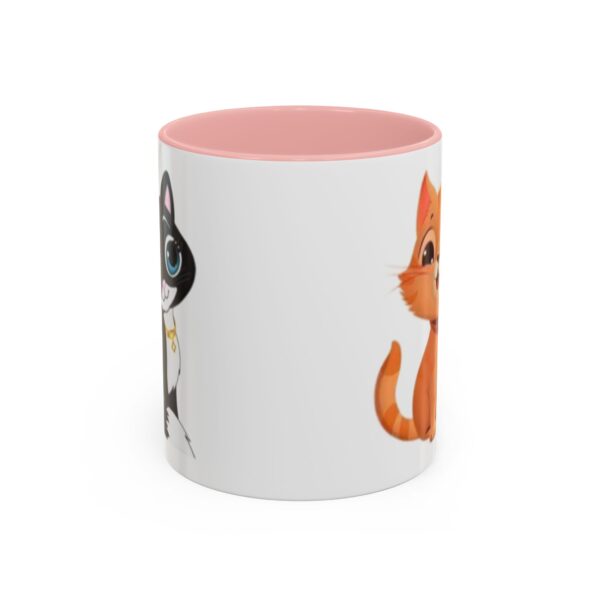Genesis Home Goods Happy Cat Accent Coffee Mug - 11 & 15oz - Image 11