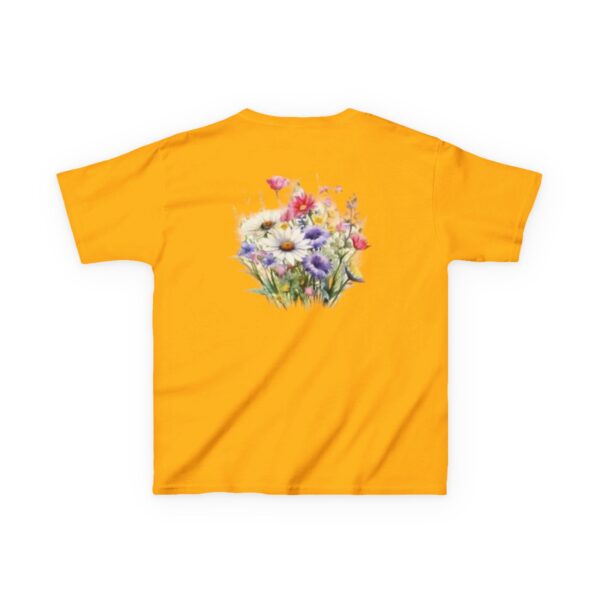 High Quality Genesis Apparels Unisex-Fun Kids Heavy Cotton™ Tee - Flowers (1) Playful Design for Every Occasion - Image 36