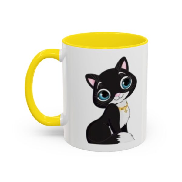 Genesis Home Goods Happy Cat Accent Coffee Mug - 11 & 15oz - Image 33