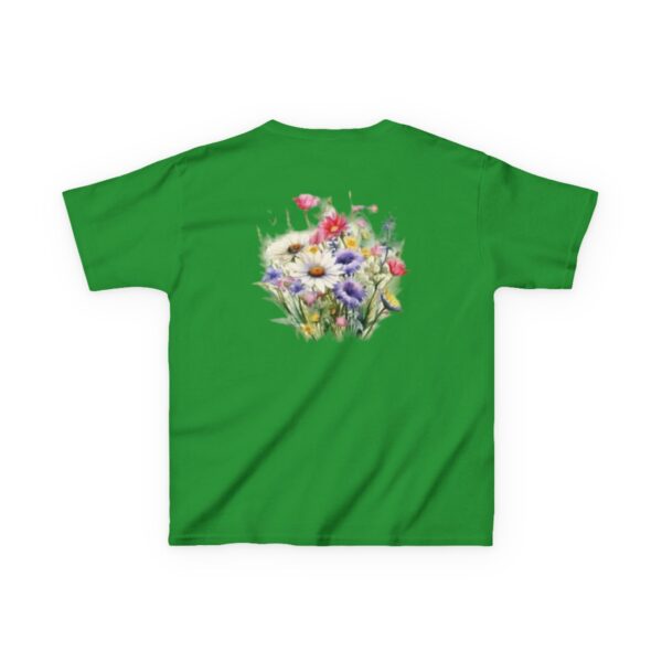 High Quality Genesis Apparels Unisex-Fun Kids Heavy Cotton™ Tee - Flowers (1) Playful Design for Every Occasion - Image 59