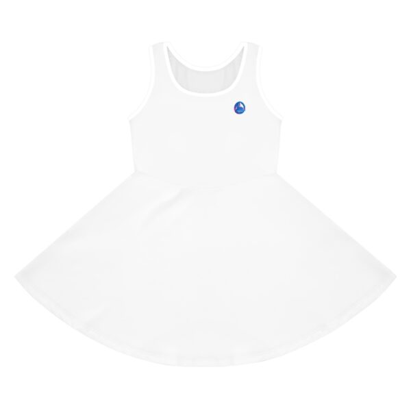 Genesis Apparels Girls' Sleeveless Kitty Sundress - Perfect for beach days, birthday parties, this dress is sure to become a favorite in every little girl’s wardrobe. - Image 3