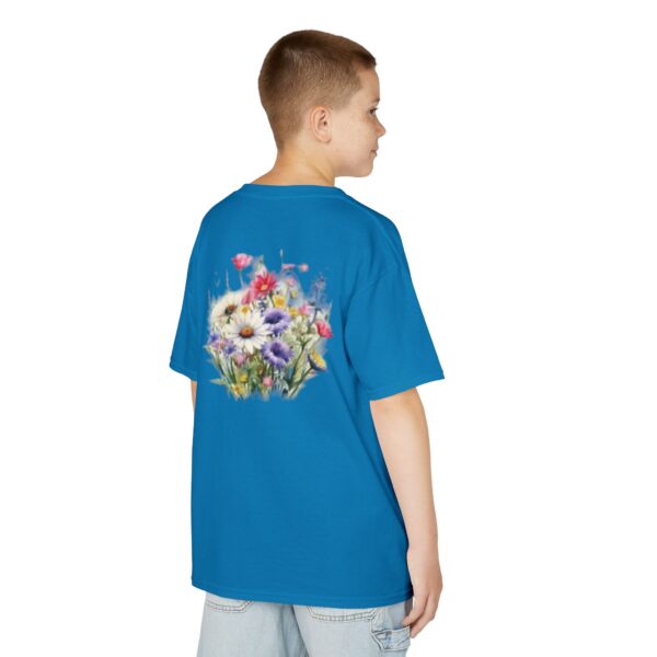 High Quality Genesis Apparels Unisex-Fun Kids Heavy Cotton™ Tee - Flowers (1) Playful Design for Every Occasion - Image 10