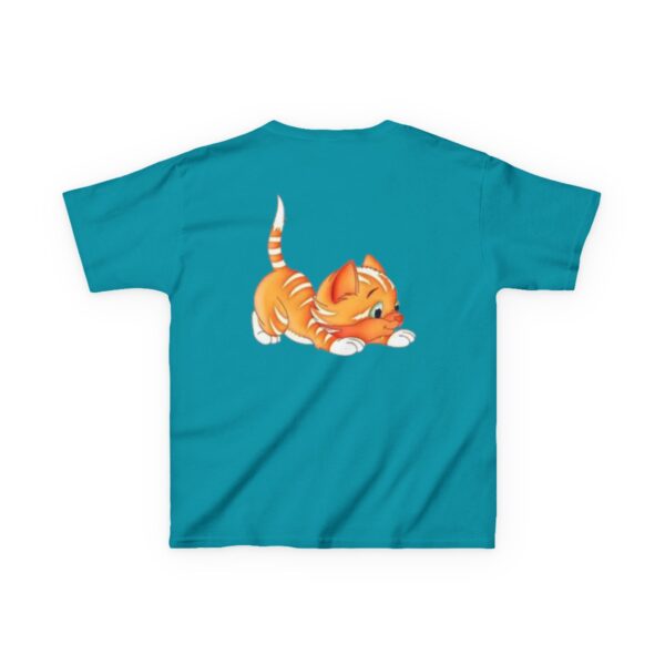 Quality Genesis Apparels Unisex-Fun Kids Heavy Cotton™ Tee - Playful Kitty Design for Every Occasion - Image 69