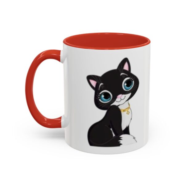 Genesis Home Goods Happy Cat Accent Coffee Mug - 11 & 15oz - Image 17