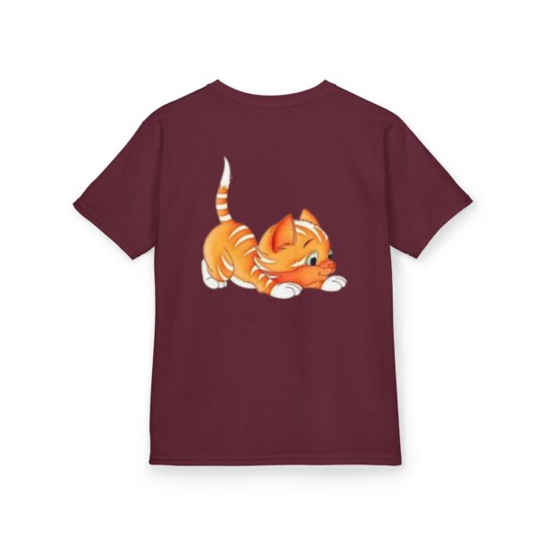 Quality Genesis Apparels Unisex-Fun Kids Heavy Cotton™ Tee - Playful Kitty Design for Every Occasion - Image 52