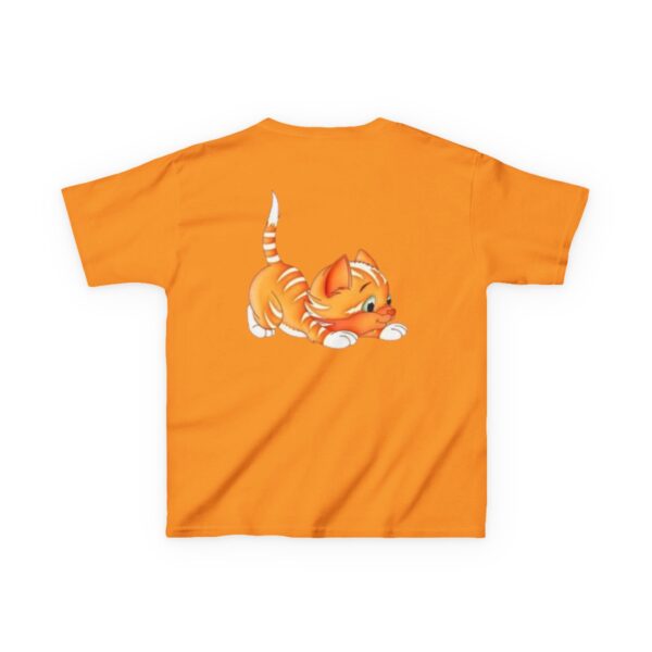 Quality Genesis Apparels Unisex-Fun Kids Heavy Cotton™ Tee - Playful Kitty Design for Every Occasion - Image 34