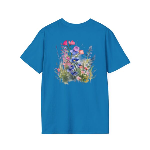 High Quality Genesis Apparels-Unisex Soft Style T-Shirt - Flowers (2) Tee for Happy Vibes - Image 43