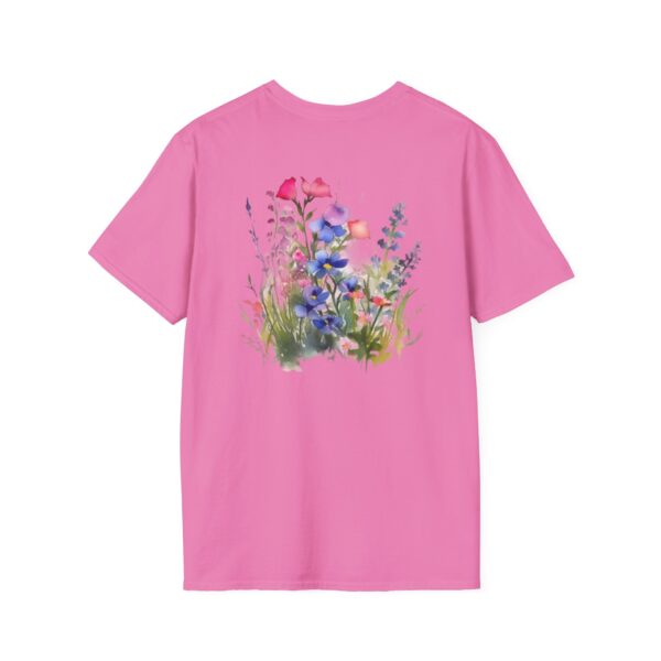 High Quality Genesis Apparels-Unisex Soft Style T-Shirt - Flowers (2) Tee for Happy Vibes - Image 51