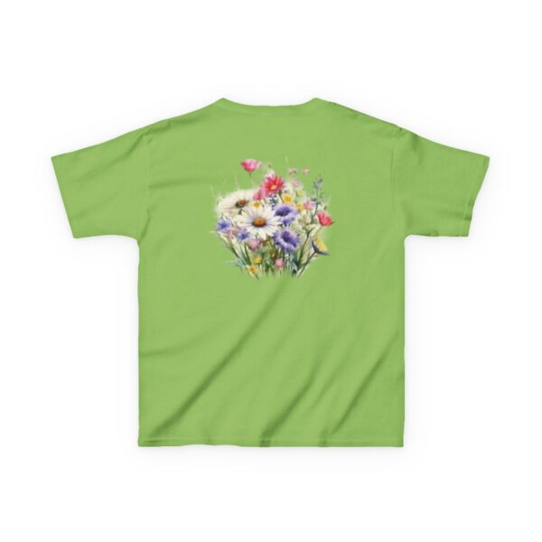 High Quality Genesis Apparels Unisex-Fun Kids Heavy Cotton™ Tee - Flowers (1) Playful Design for Every Occasion - Image 51