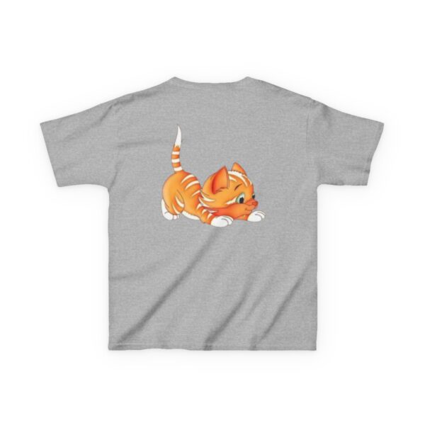 Quality Genesis Apparels Unisex-Fun Kids Heavy Cotton™ Tee - Playful Kitty Design for Every Occasion - Image 30