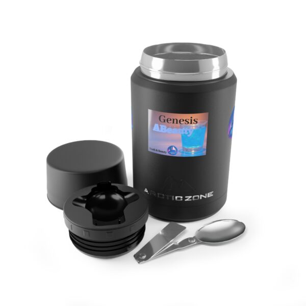 Genesis Home Goods ABeauty Titan Copper Insulated Food Storage Jar - Stylish & Functional Meal Keeper