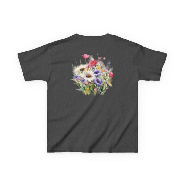 High Quality Genesis Apparels Unisex-Fun Kids Heavy Cotton™ Tee - Flowers (1) Playful Design for Every Occasion - Image 63