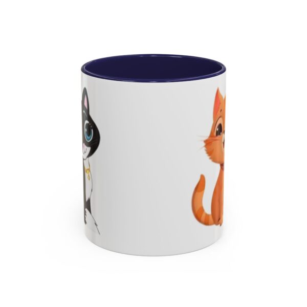 Genesis Home Goods Happy Cat Accent Coffee Mug - 11 & 15oz - Image 7