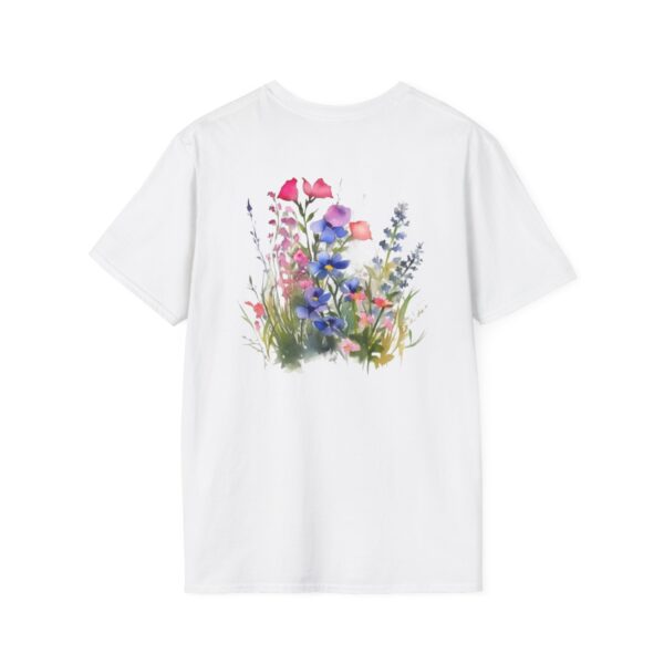 High Quality Genesis Apparels-Unisex Soft Style T-Shirt - Flowers (2) Tee for Happy Vibes - Image 19