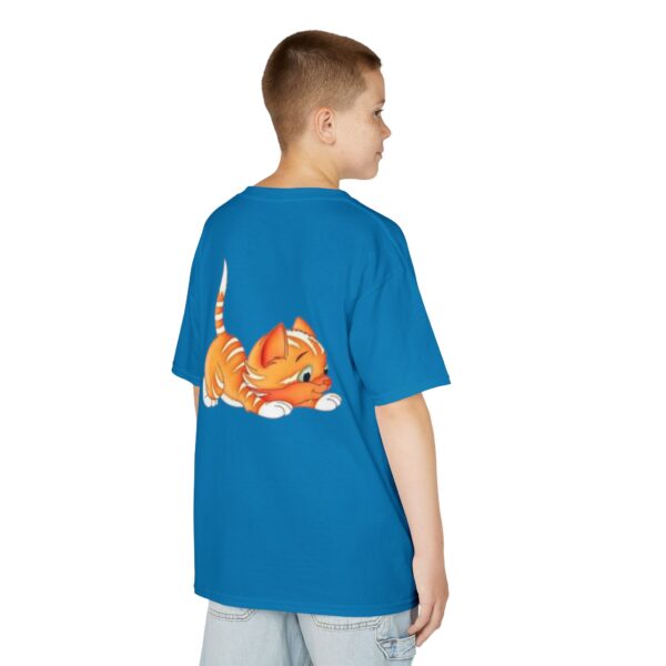 Quality Genesis Apparels Unisex-Fun Kids Heavy Cotton™ Tee - Playful Kitty Design for Every Occasion - Image 16