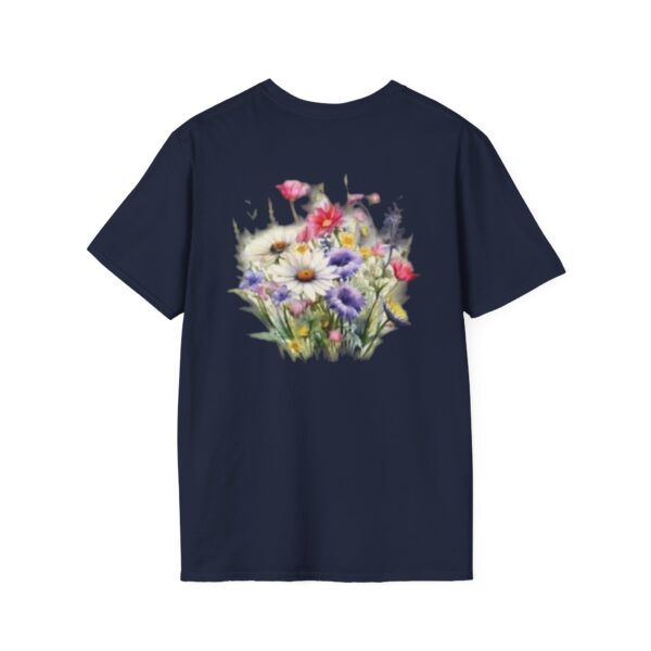 High Quality Genesis Apparels-Unisex Soft Style T-Shirt - Flowers (1) Tee for Happy Vibes - Image 46